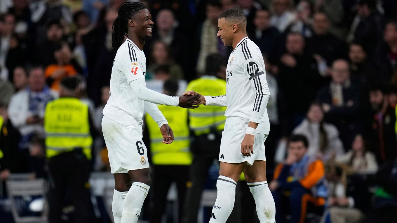 Eduardo Camavinga a Kylian Mbappé. 