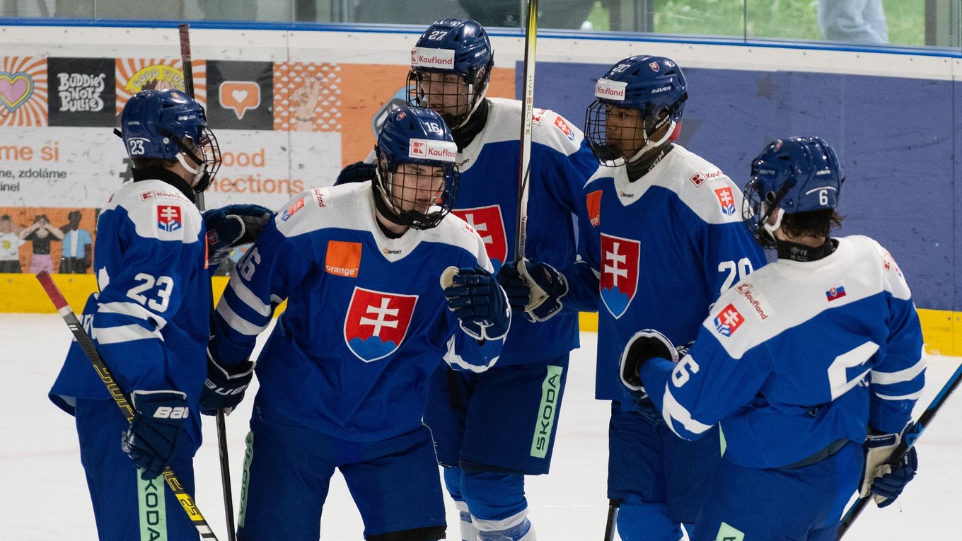 Slovensko na MS v hokeji do 18 rokov 2025 - program, výsledky, tabuľka.