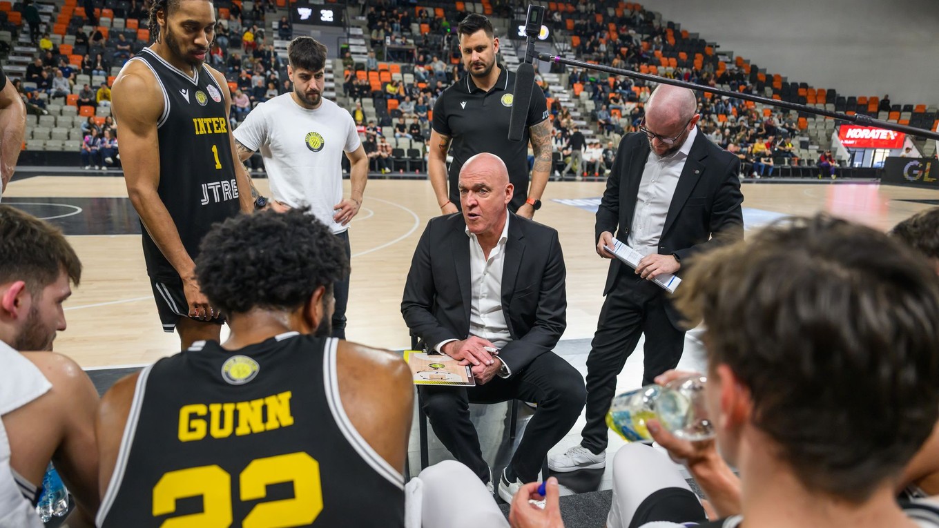 Tréner Inter Bratislava Aramis Naglič .