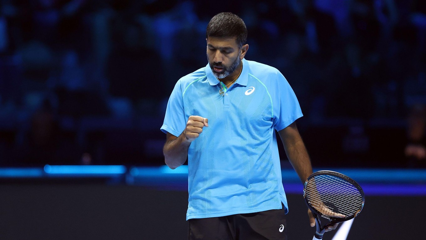 Indický tenista Rohan Bopanná.