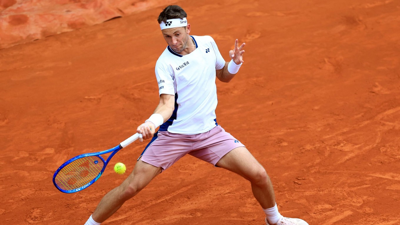 Casper Ruud na turnaji ATP Masters 1000 v Madride 2025.