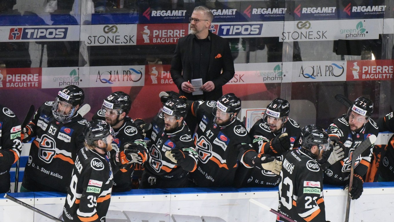 Hokejisti HC Košice.