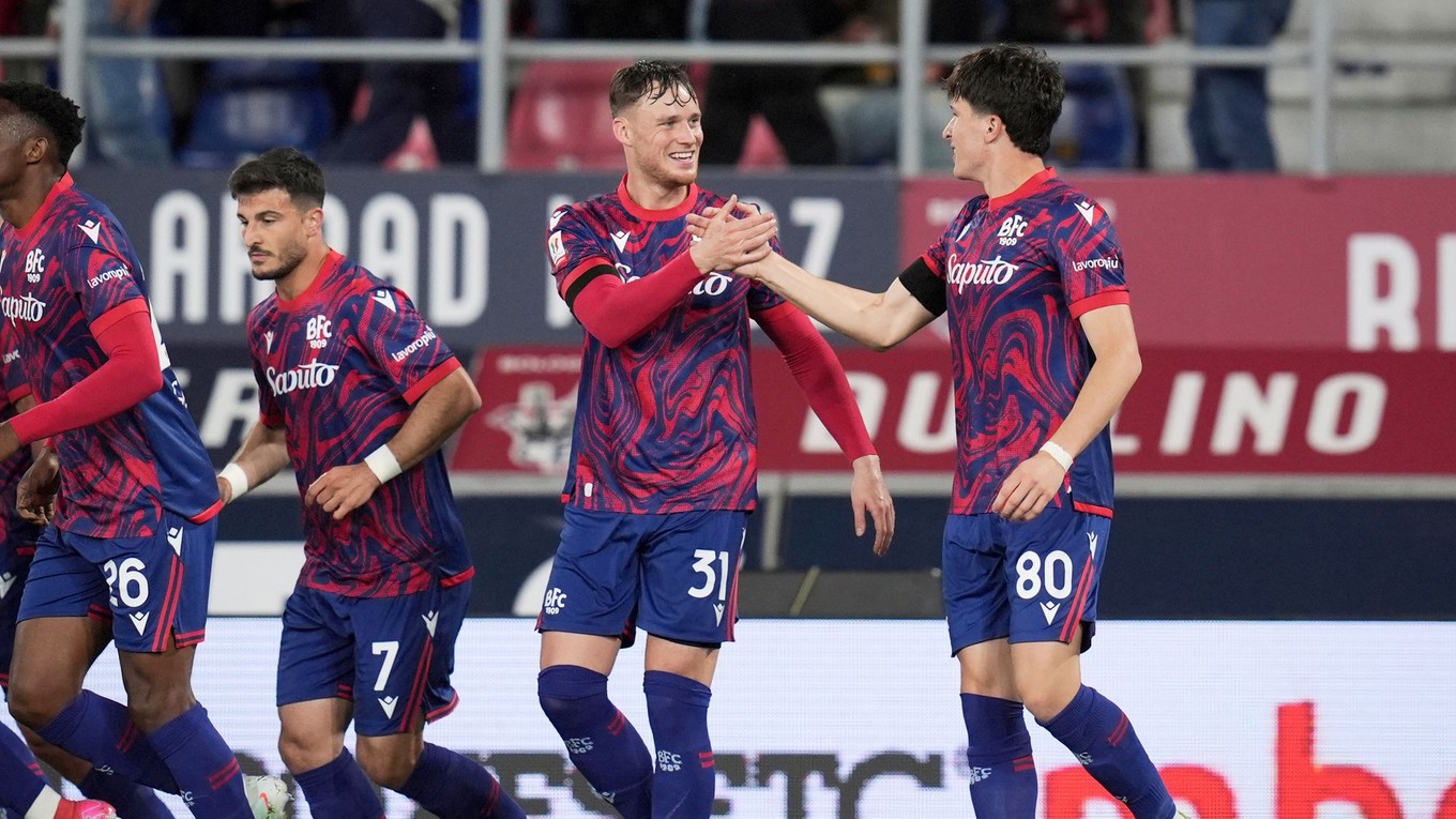 Futbalisti FC Bologna.