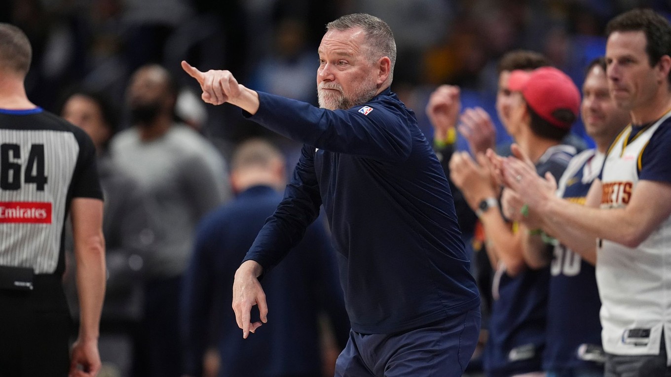 Tréner Denver Nuggets Michael Malone.