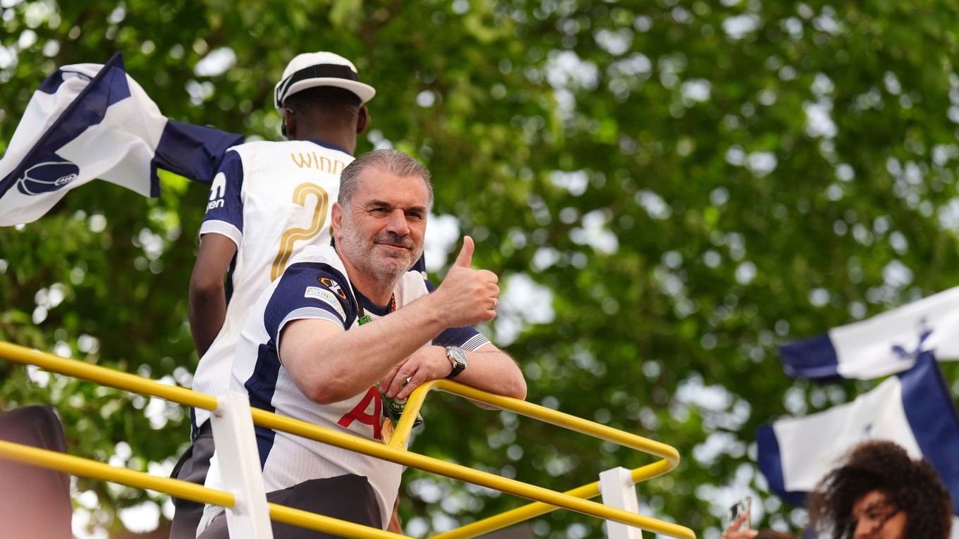 Tréner Ange Postecoglou.