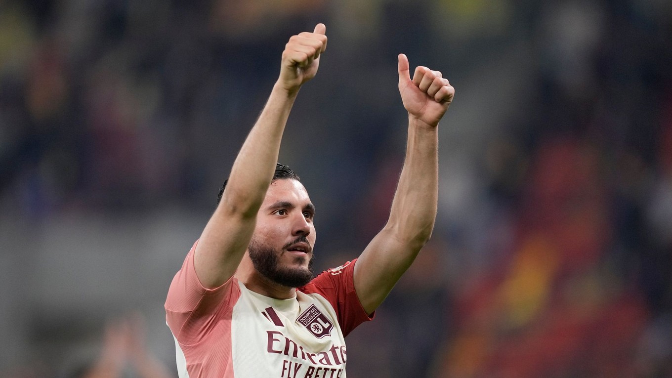 Futbalista Olympique Lyon Rayan Cherki.