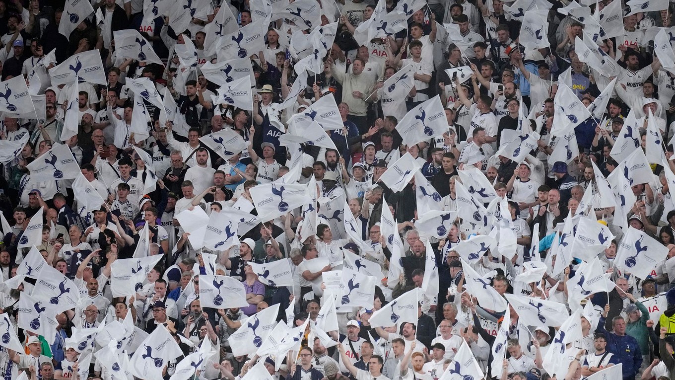 Fanúšikovia Tottenhamu Hostpur.