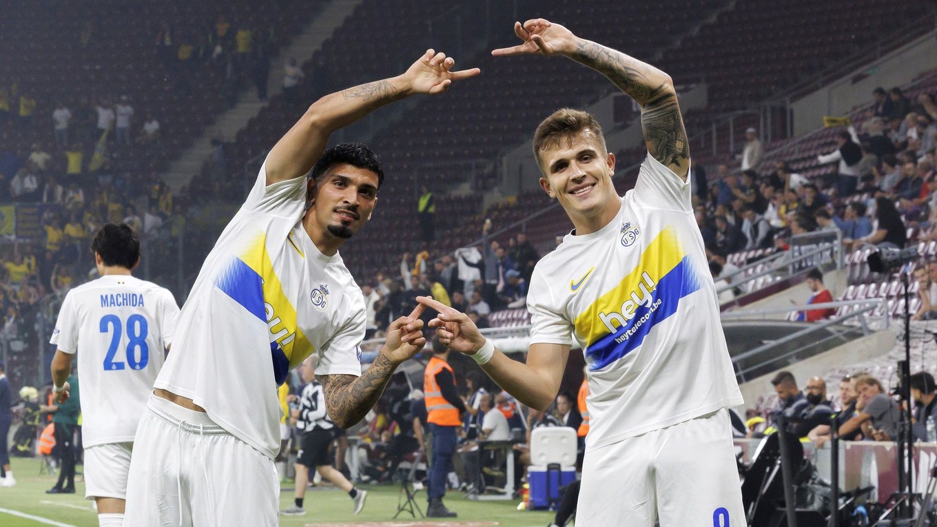 Futbalisti Royale Union Saint-Gilloise.