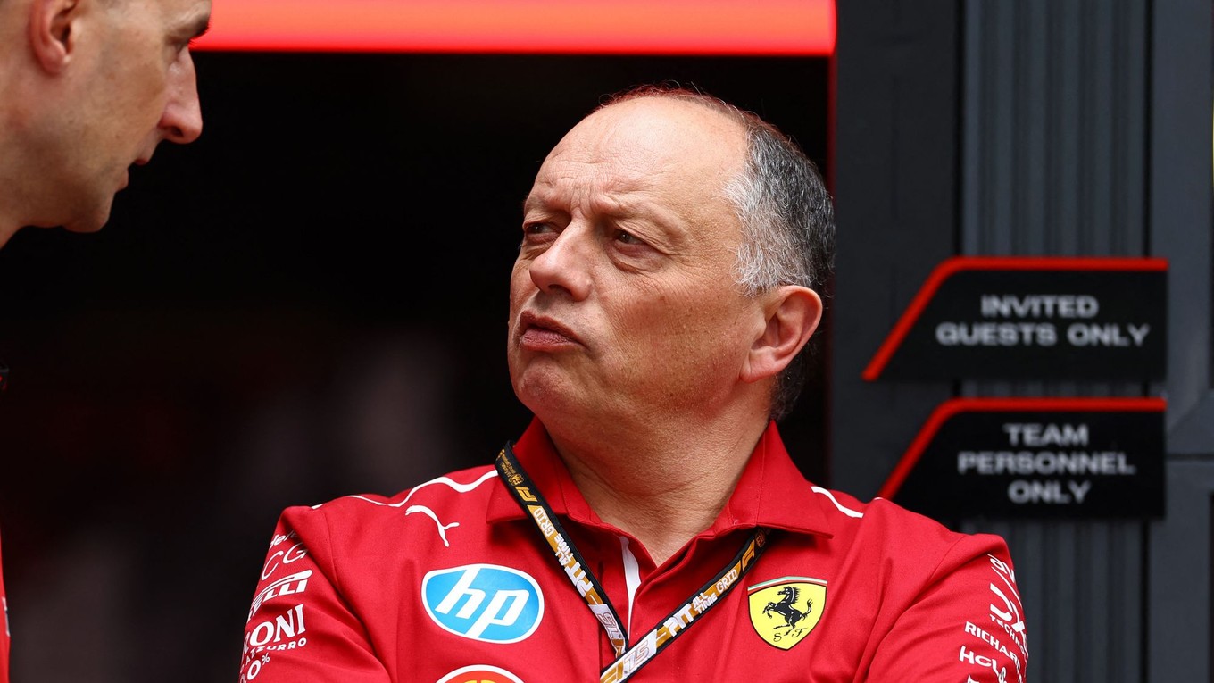 Šéf tímu Ferrari Fred Vasseur.