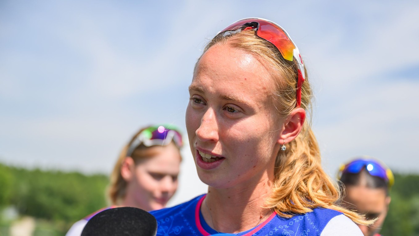 Rýchlostná kanoistka Hana Gavorová.