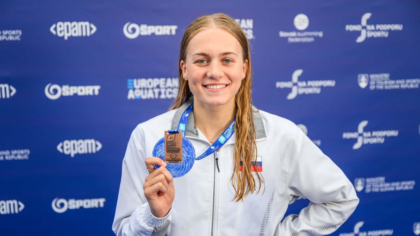 Na snímke slovenská plavkyňa Tamara Potocká.