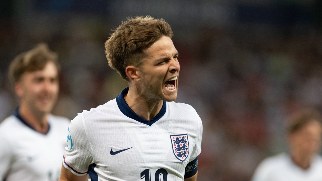 Kapitán Anglicka James McAtee.