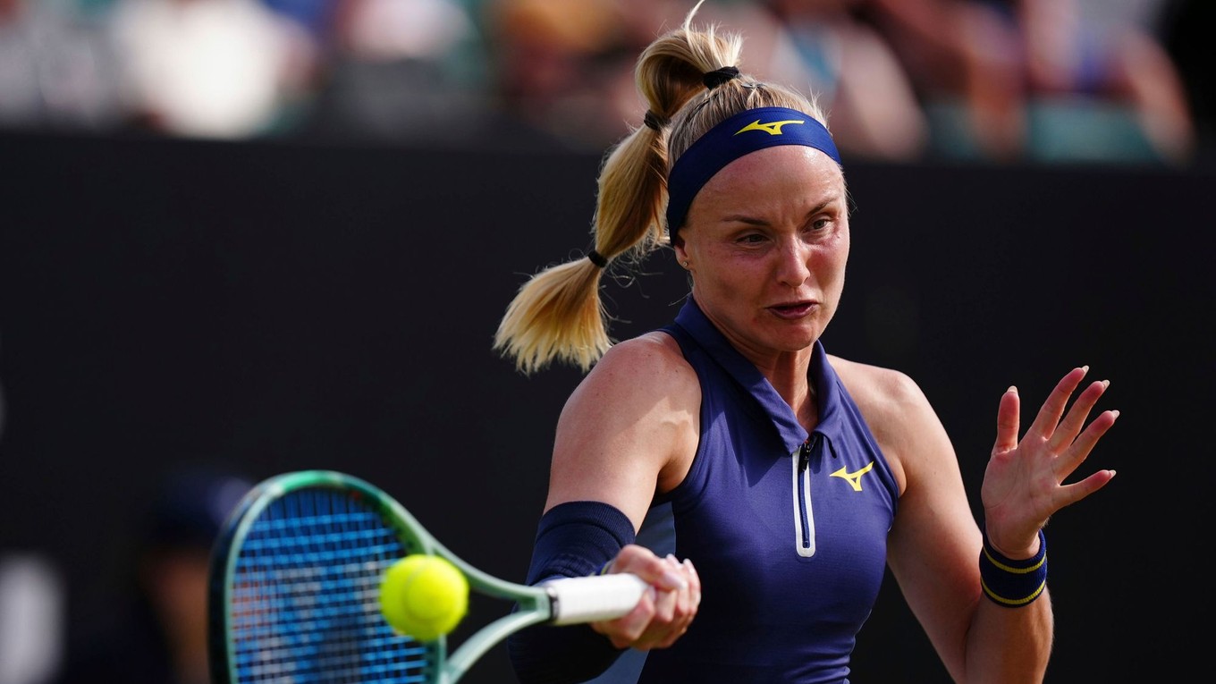 Slovenská tenistka Rebecca Šramková. 