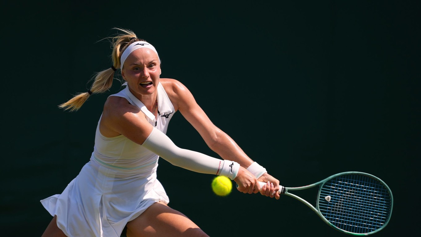 Slovenská tenistka Rebecca Šramková. 