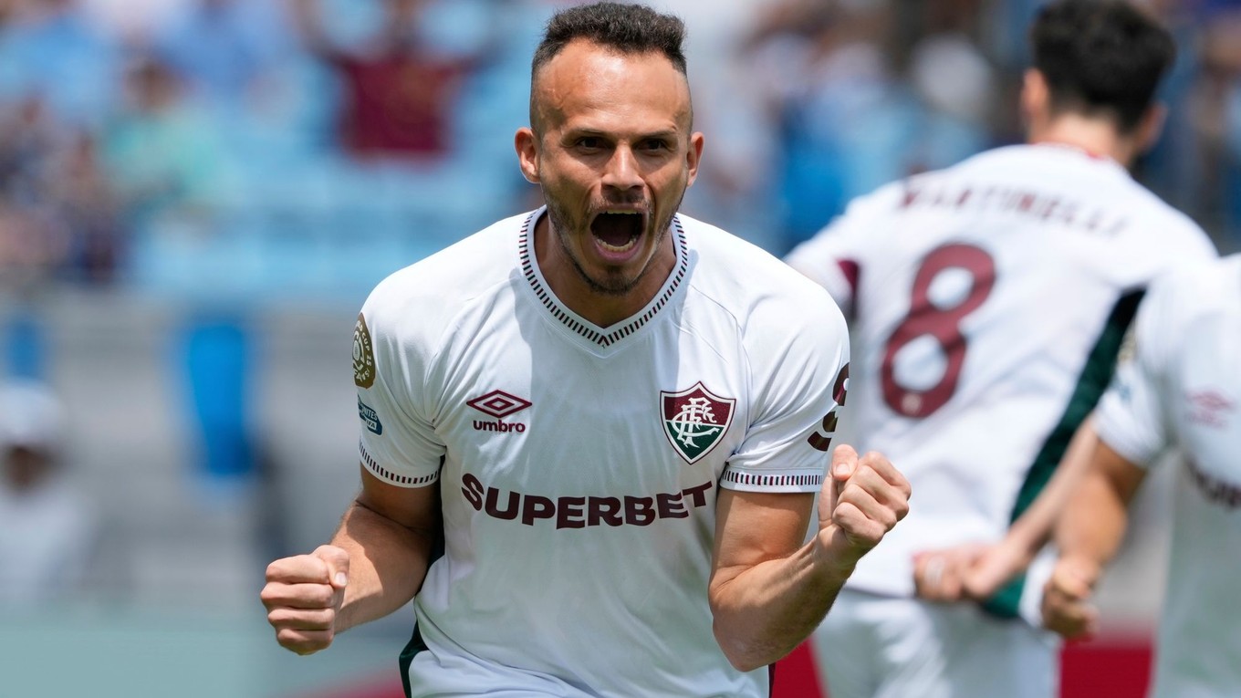 Radosť hráčov Fluminense. 