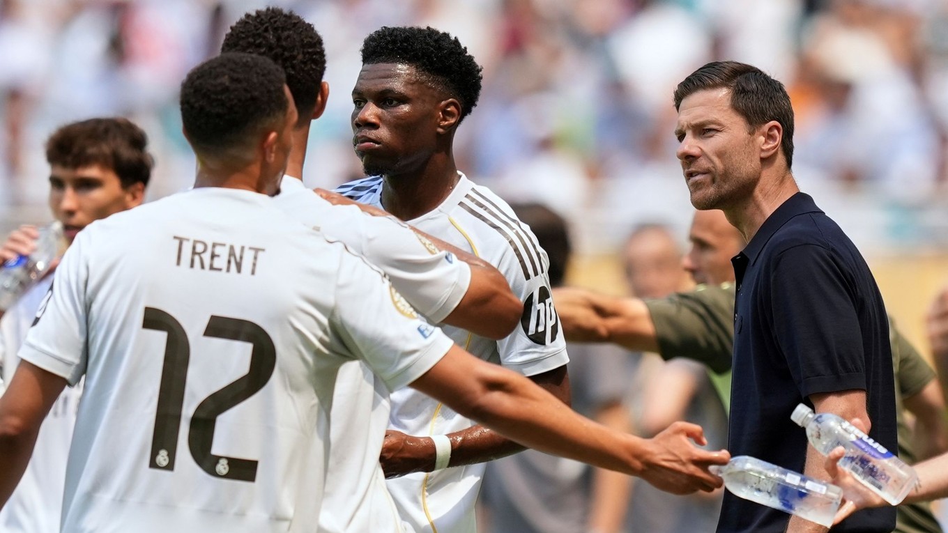 Tréner Realu Madrid Xabi Alonso.