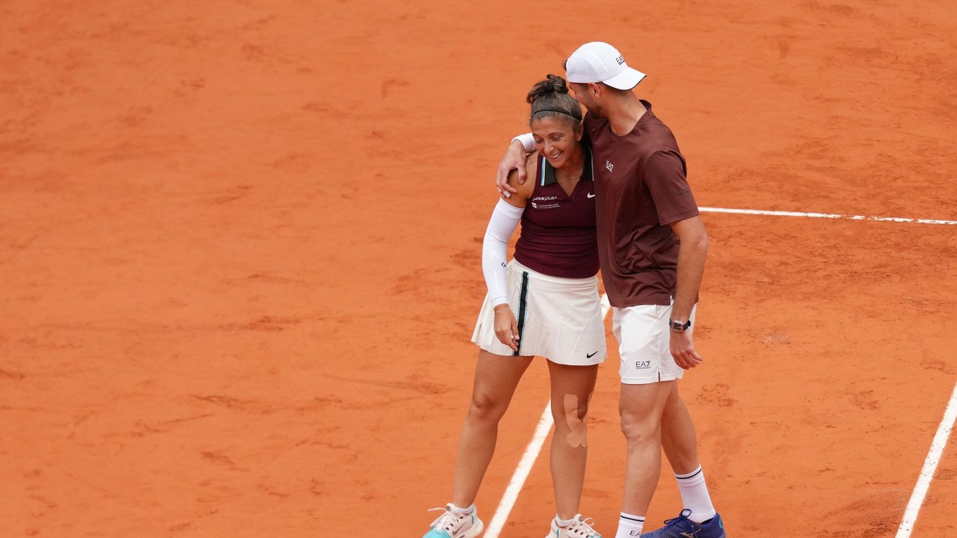 Sara Erraniová a Andrea Vavassori.