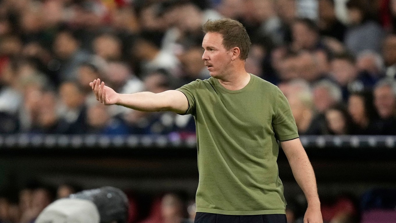 Tréner Nemecka Julian Nagelsmann.