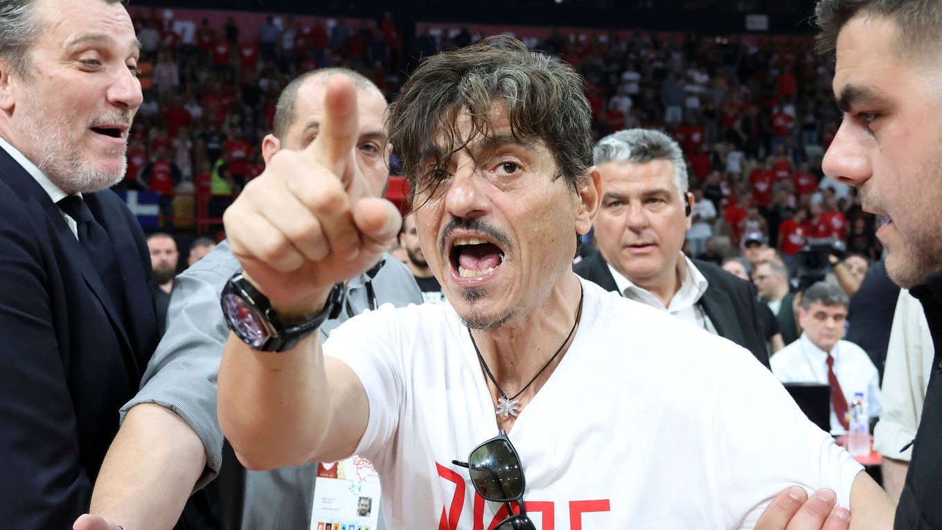 Majiteľ Panathinaikos Dimitris Giannakopoulos 