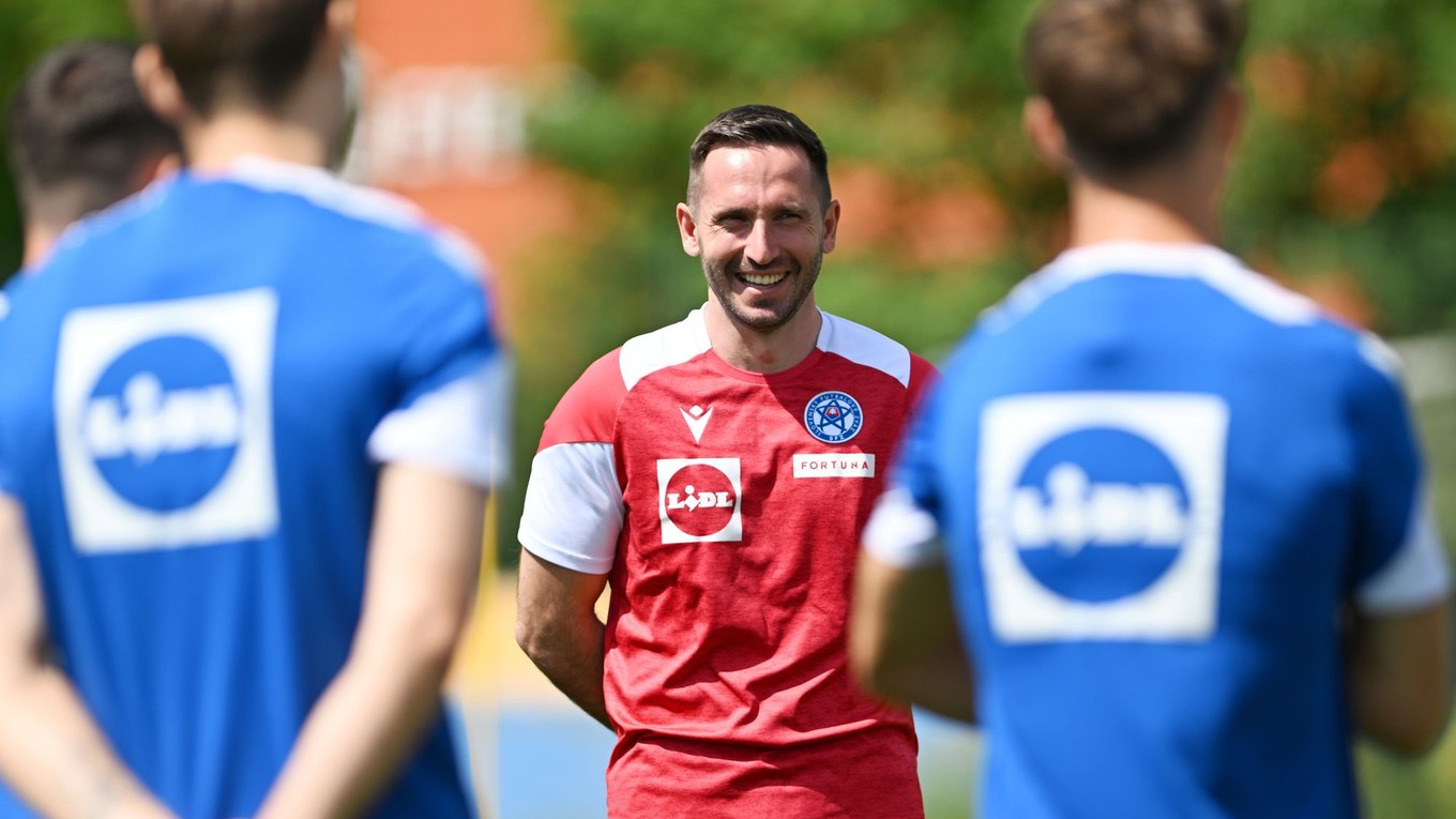 Kondičný tréner slovenskej reprezentácie do 21 rokov Andrej Caban.