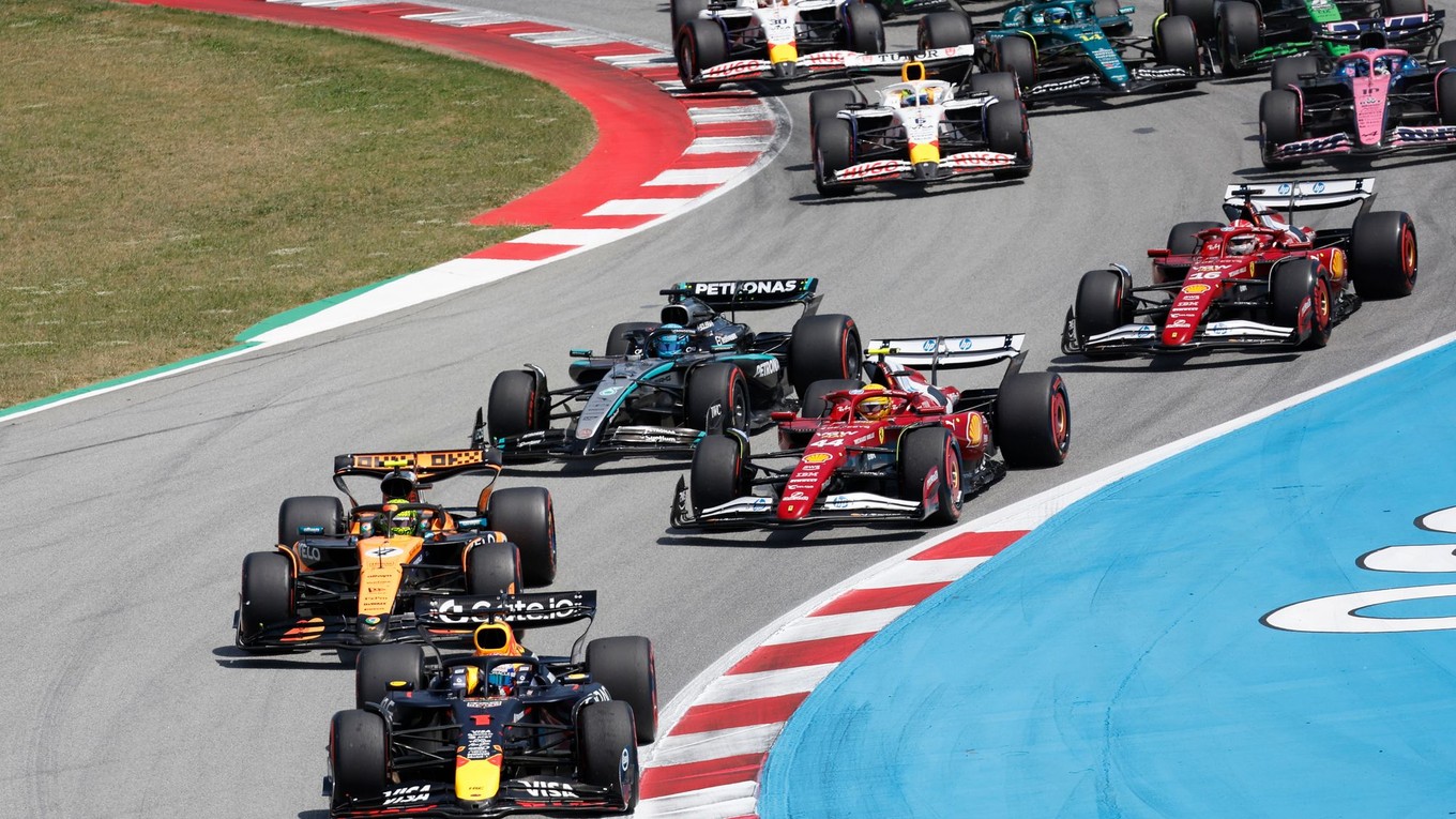 Formula 1, ilustračná fotografia. 