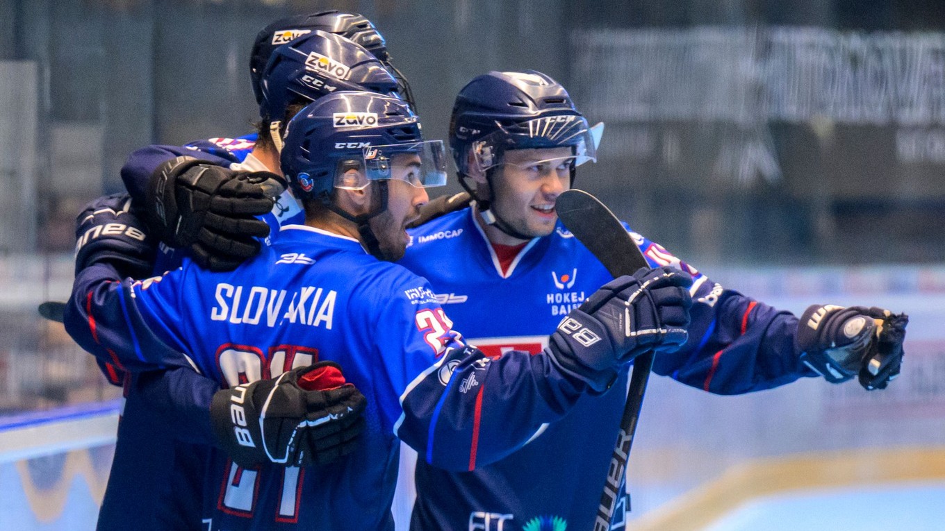 Slovenskí hokejbaloví reprezentanti na MS v hokejbale U20 2025.