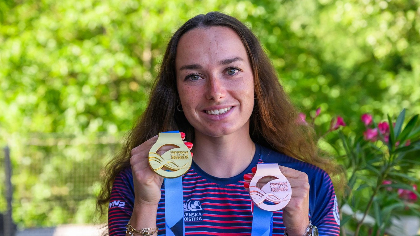 Soňa Stanovská počas mediálnych raňajok po Svetovom pohár v Prahe