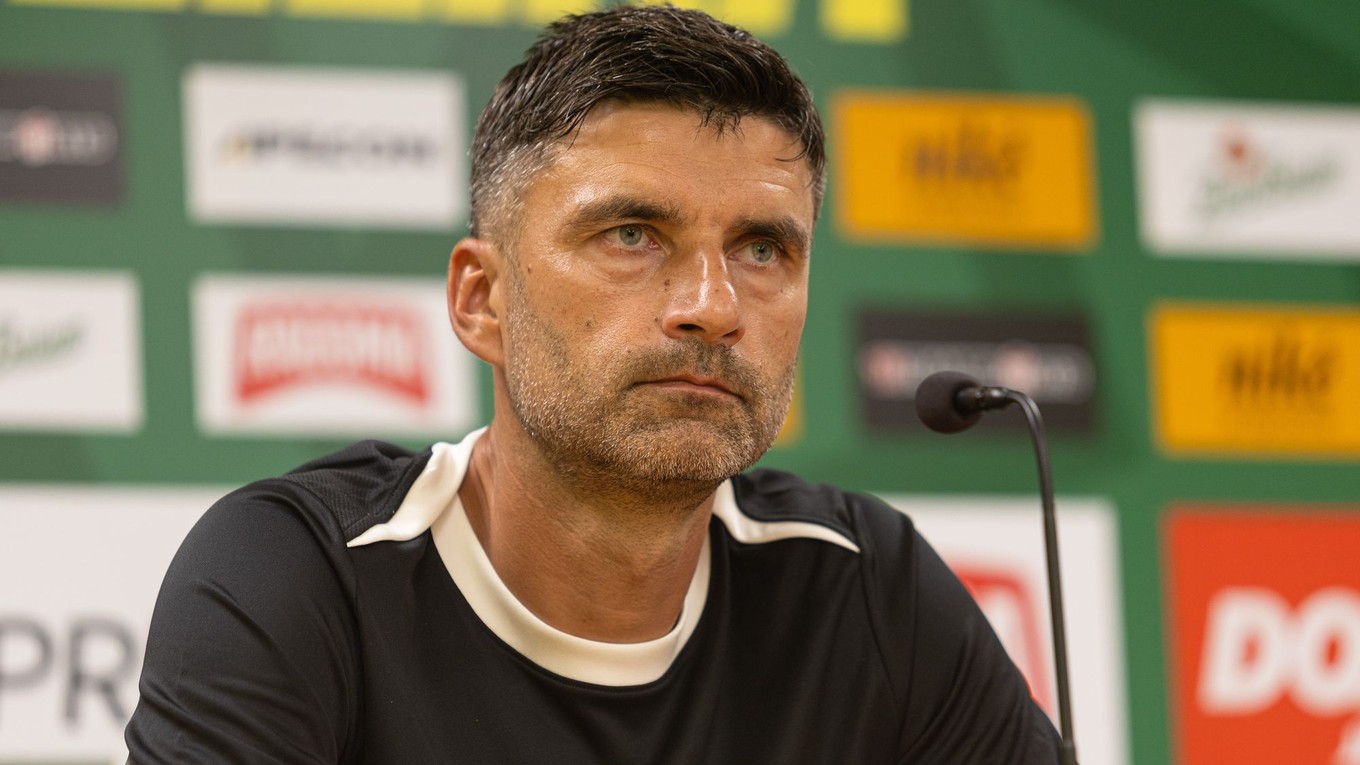 Hlavný tréner MŠK Žilina Pavol Staňo.