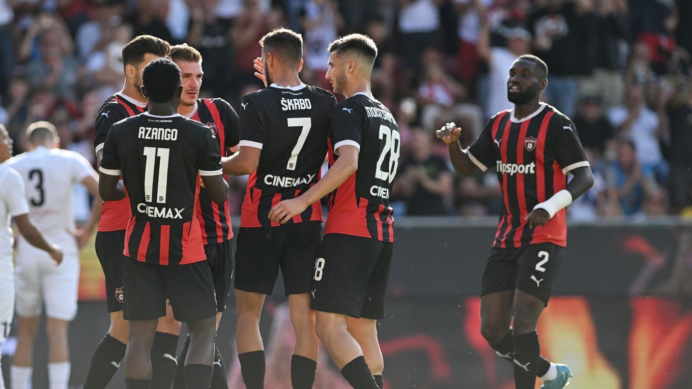 Futbalisti FC Spartak Trnava.