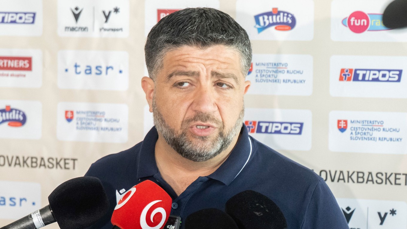 tréner slovenskej basketbalovej reprezentácie mužov Oliver Vidin 