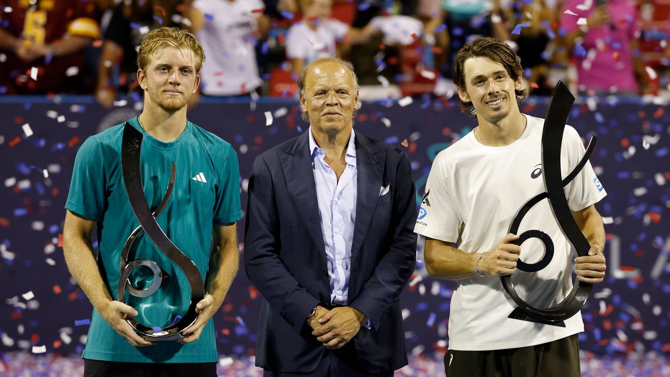 Alejandro Davidovich a Alex De Minaur. 