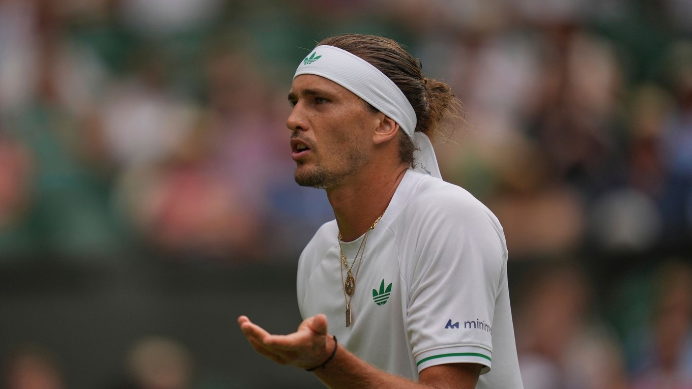 Nemecký tenista Alexander Zverev.