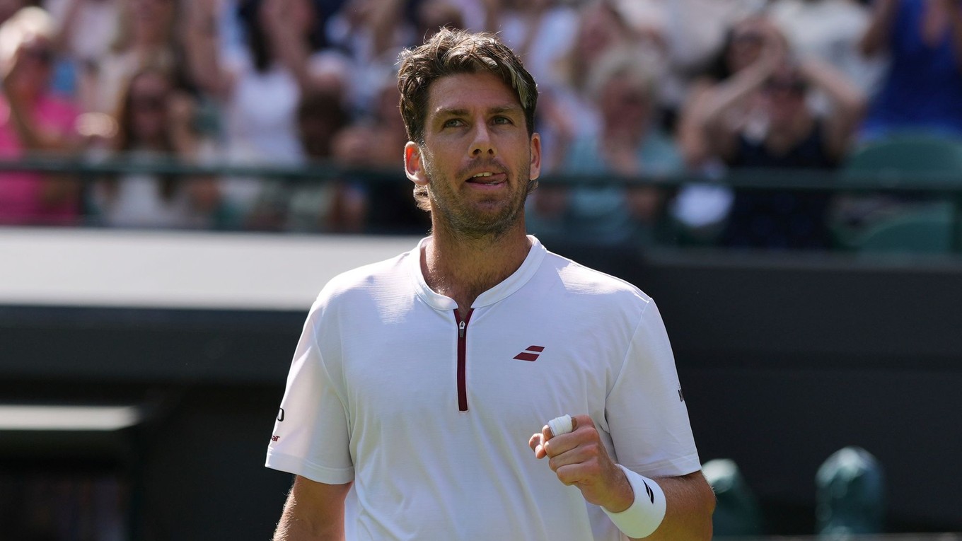 Britský tenista Cameron Norrie.