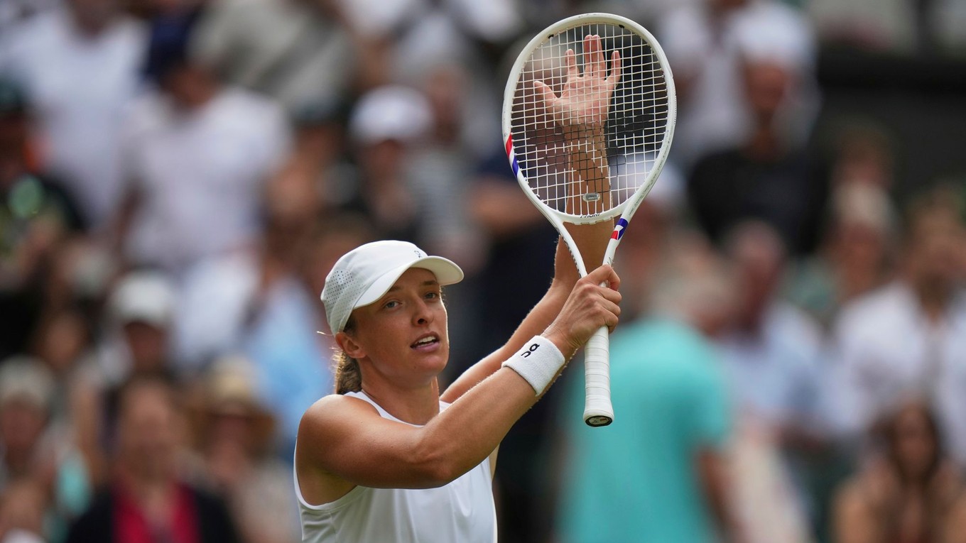 Poľská tenistka Iga Swiateková 