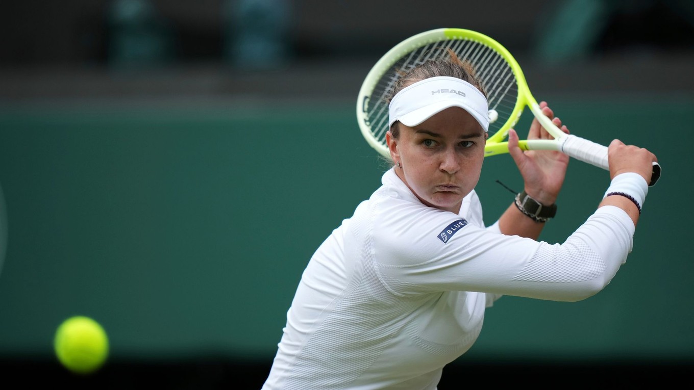 Česká tenistka Barbora Krejčíková.