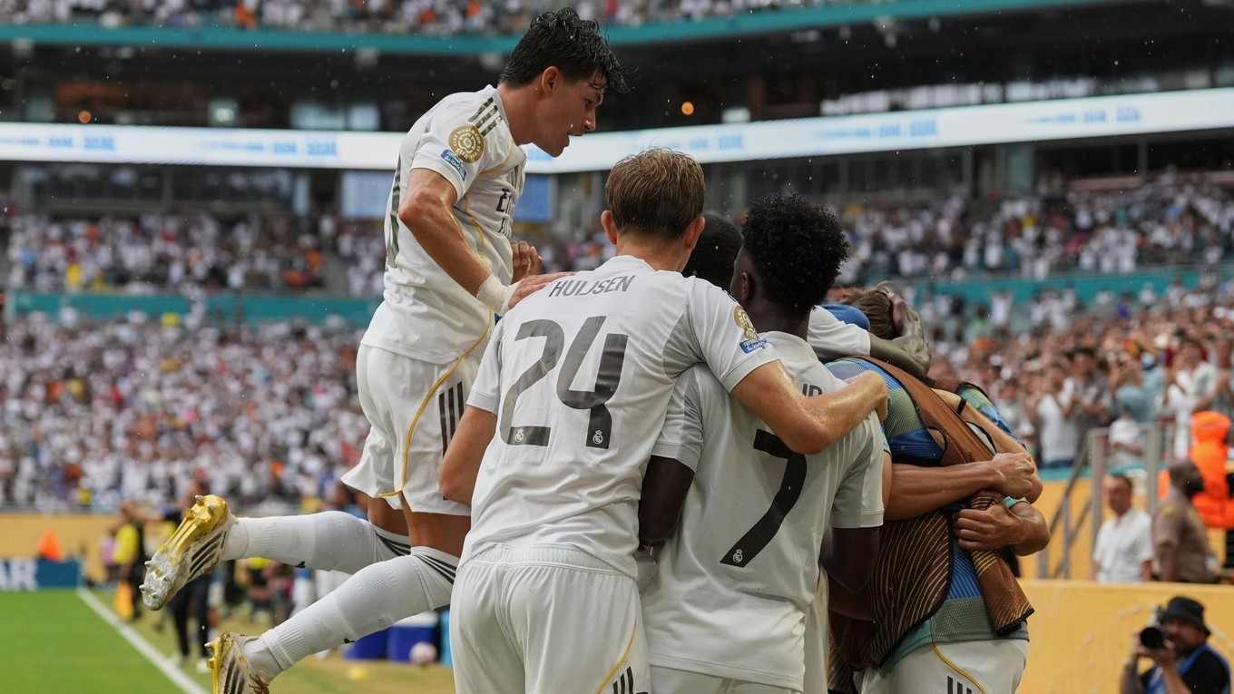 Radosť hráčov Realu