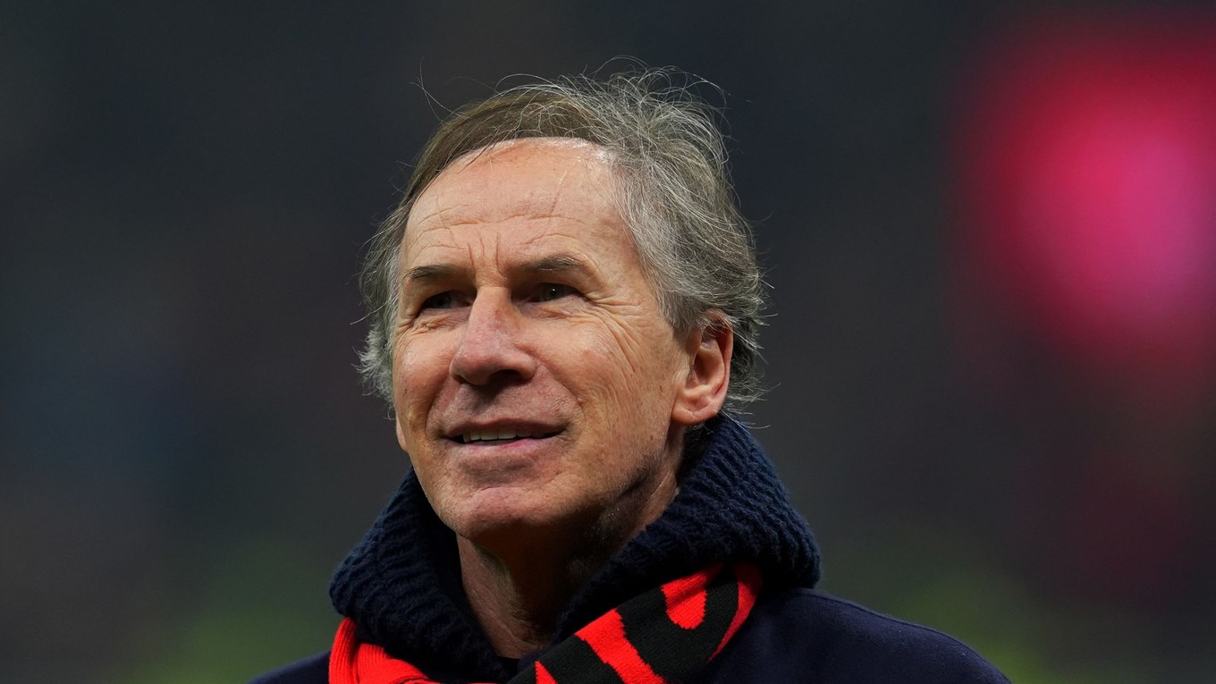 Legenda AC Miláno Franco Baresi.