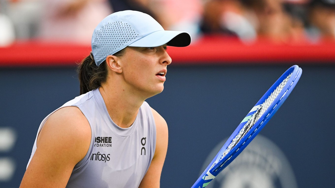 Poľská tenistka Iga Swiateková.