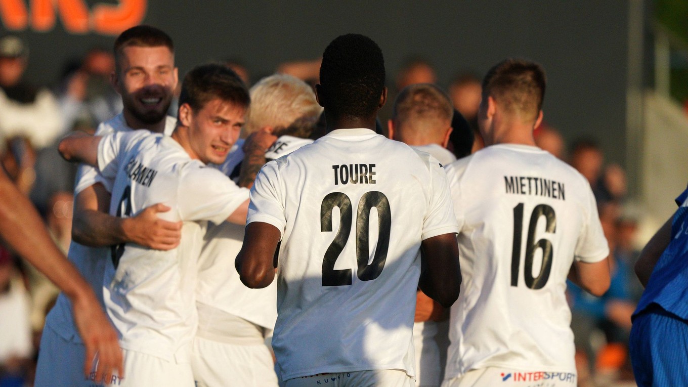 Futbalisti fínskeho klubu KuPS Kuopio.