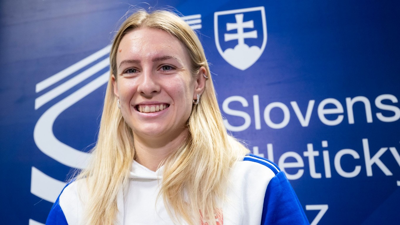 Na snímke šprintérka Viktória Forster.