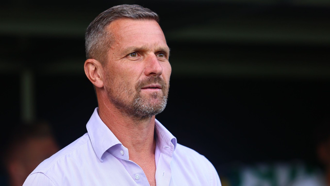 Hlavný tréner Prešova Jaroslav Hynek.