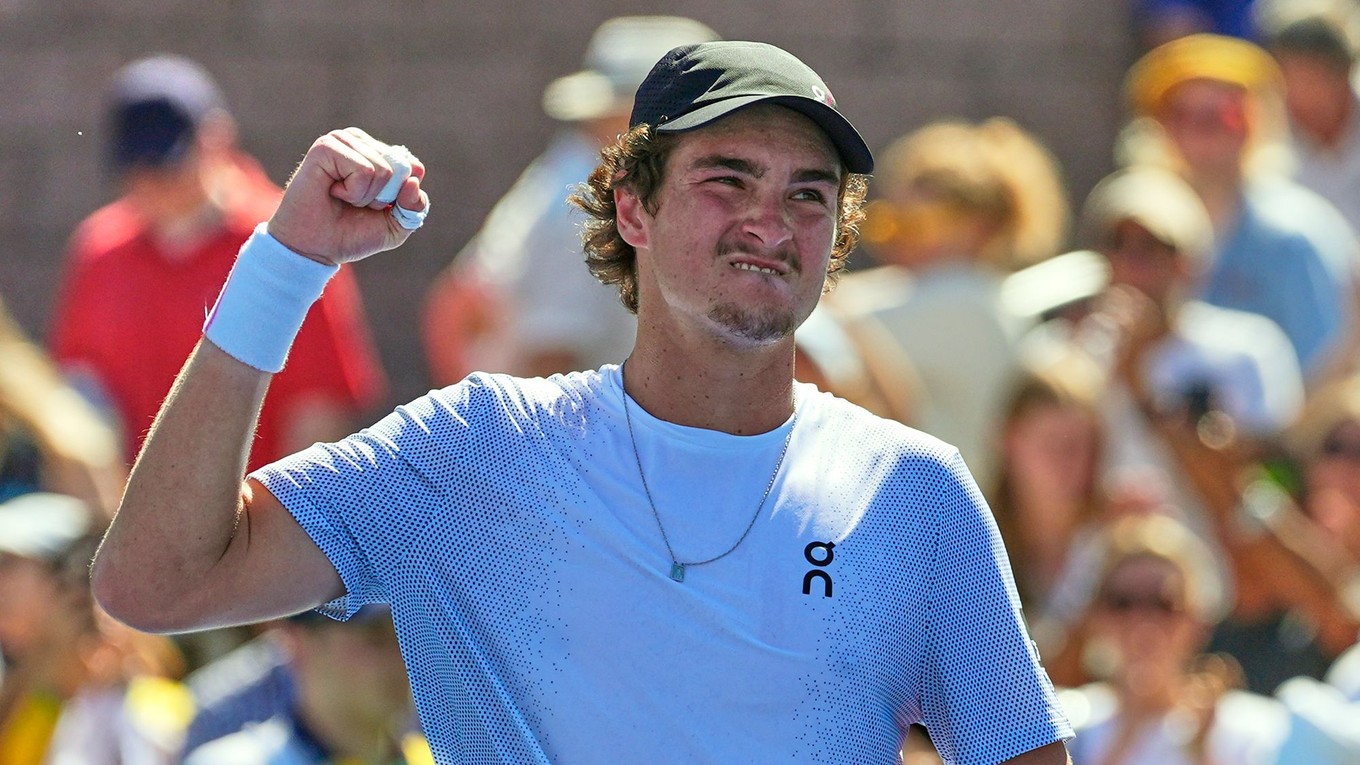 Joao Fonseca po víťazstve nad Miomirom Kecmanovičom.