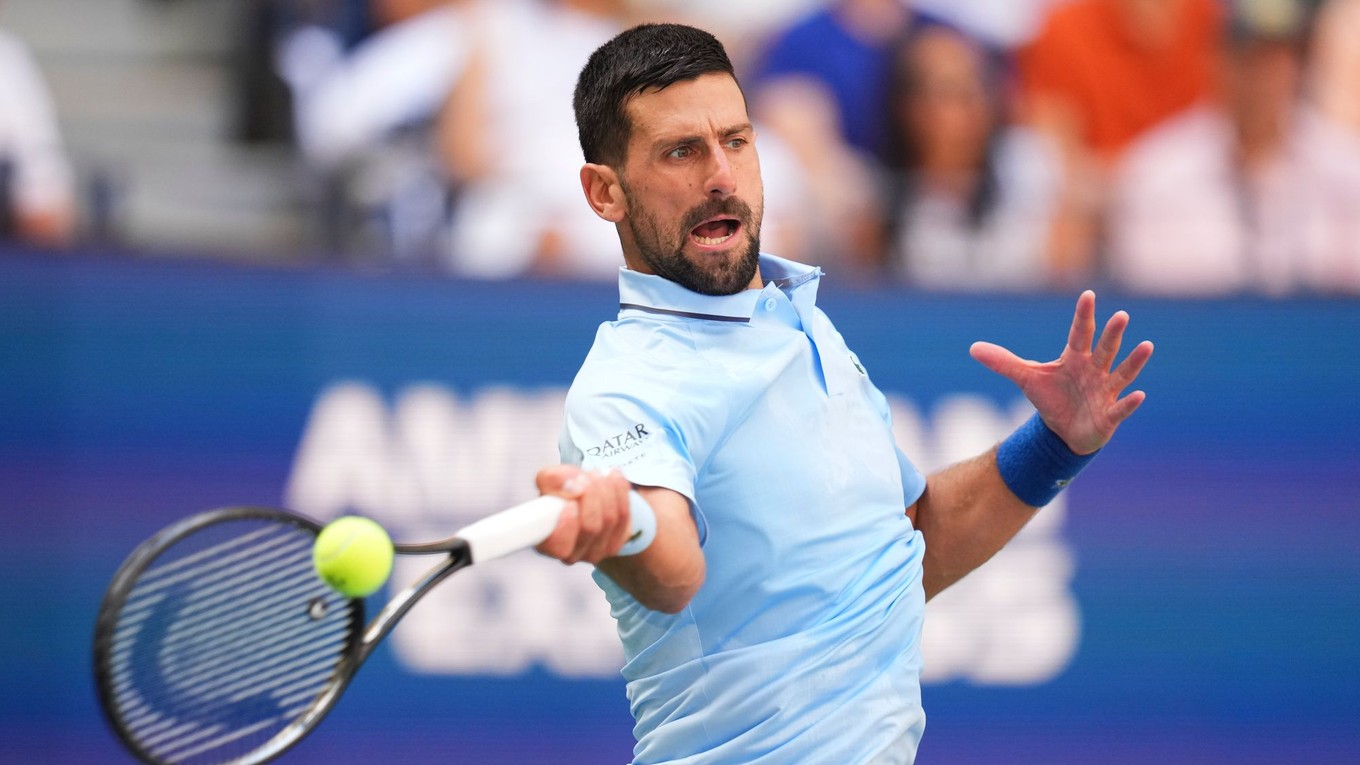 Srbský tenista Novak Djokovič