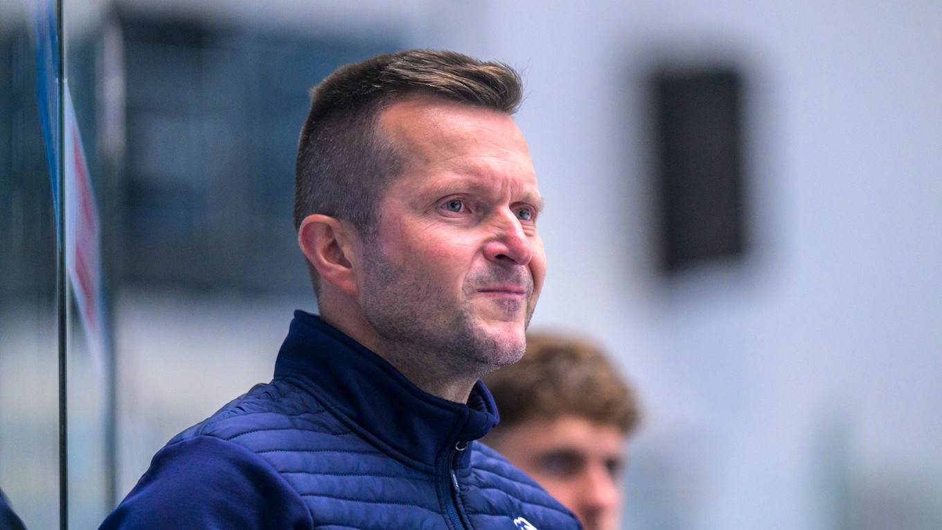 Hlavný tréner Popradu Ján Šimko.