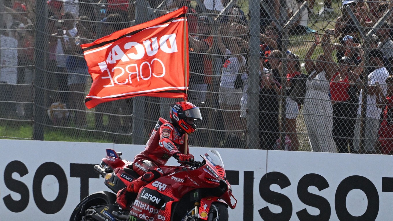 Marc Marquez po víťazstve na VC San Marína.