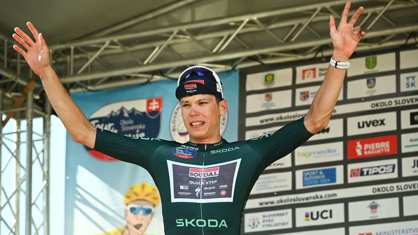 Paul Magnier z tímu Soudal Quick-Step.