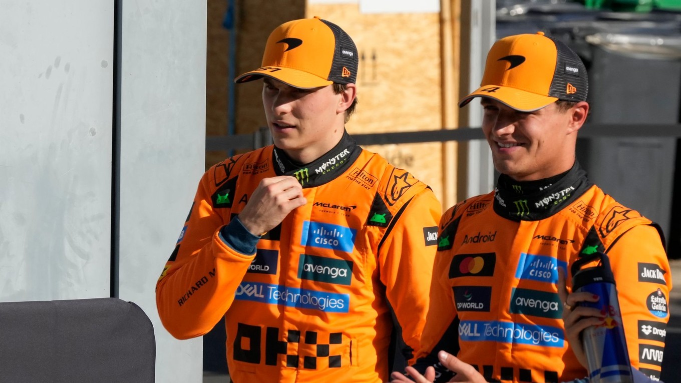 Oscar Piastri a Lando Norris.