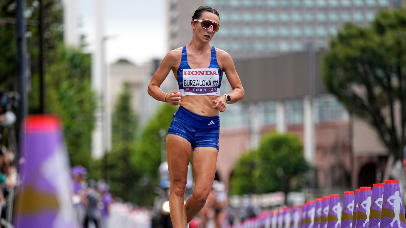 Hana Burzalová na MS v atletike 2025