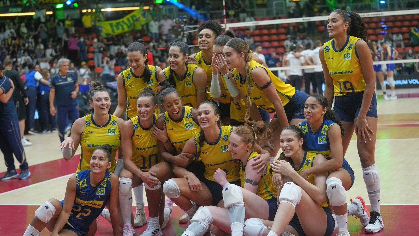 Volejbalistky Brazílie. 
