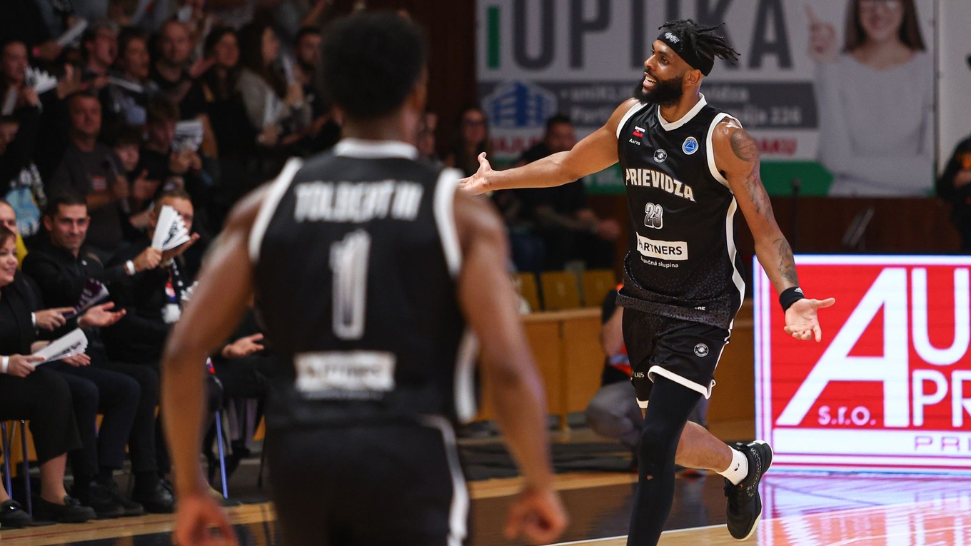 Basketbalisti BC Prievidza.